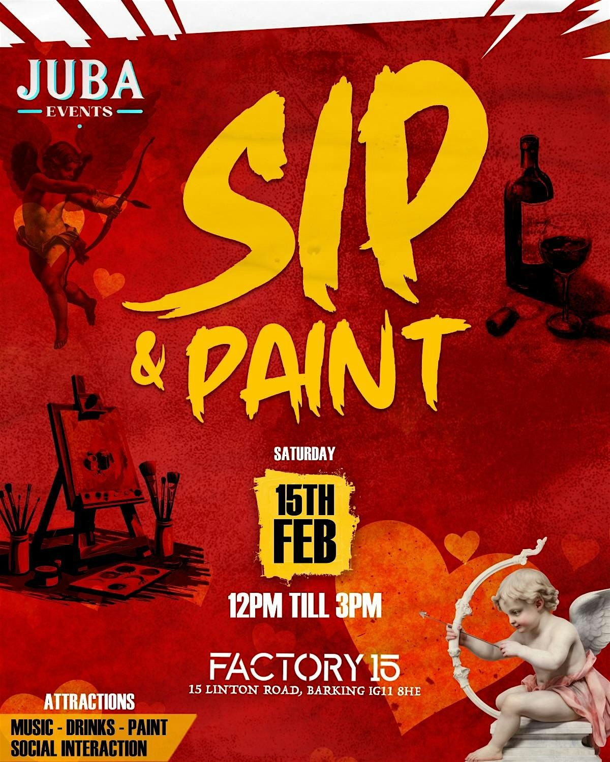 Sip & Paint +  Sip & Sculpt