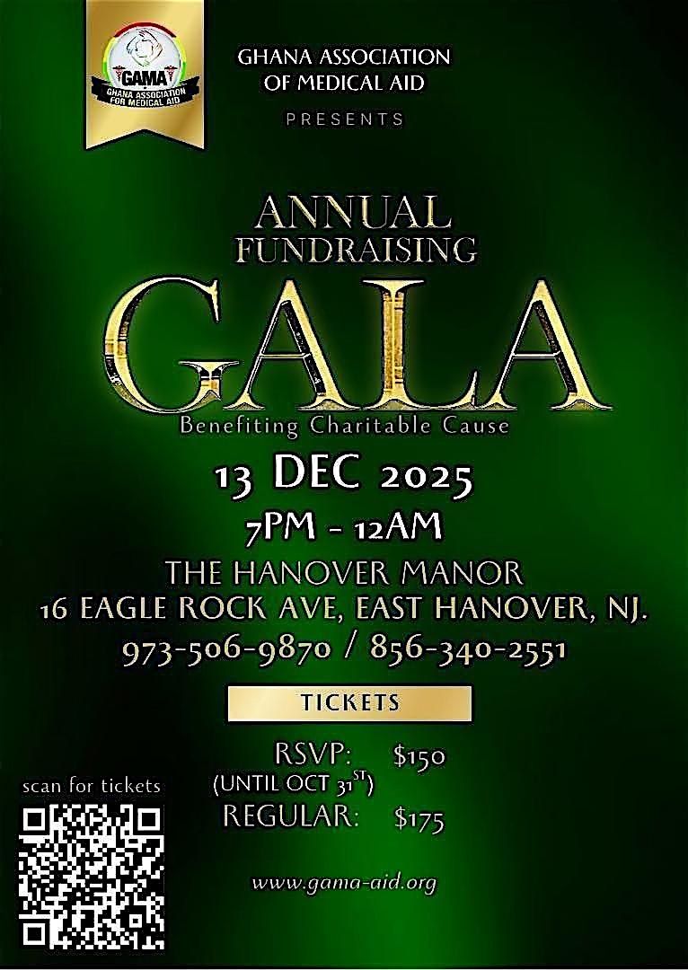Ghana Association for Medical Aid Annual Fundraising Gala