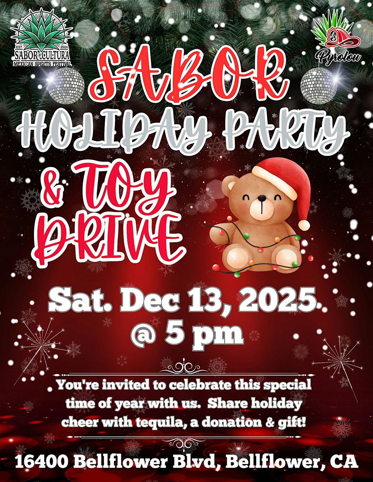 SABOR Holiday Party & Toy Drive