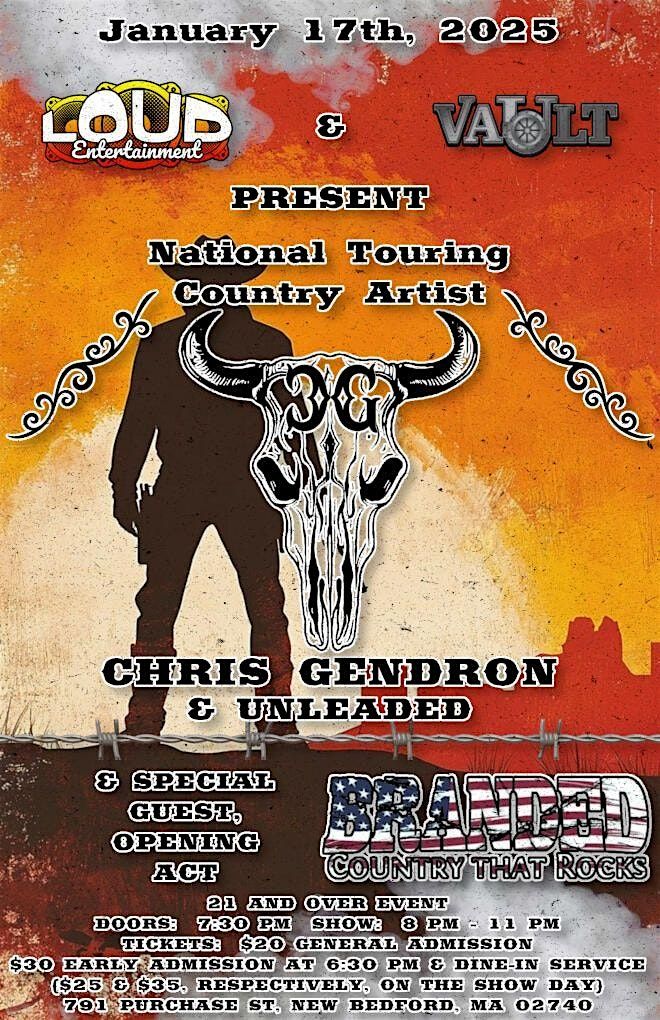 Country Night with Chris Gendron and Branded