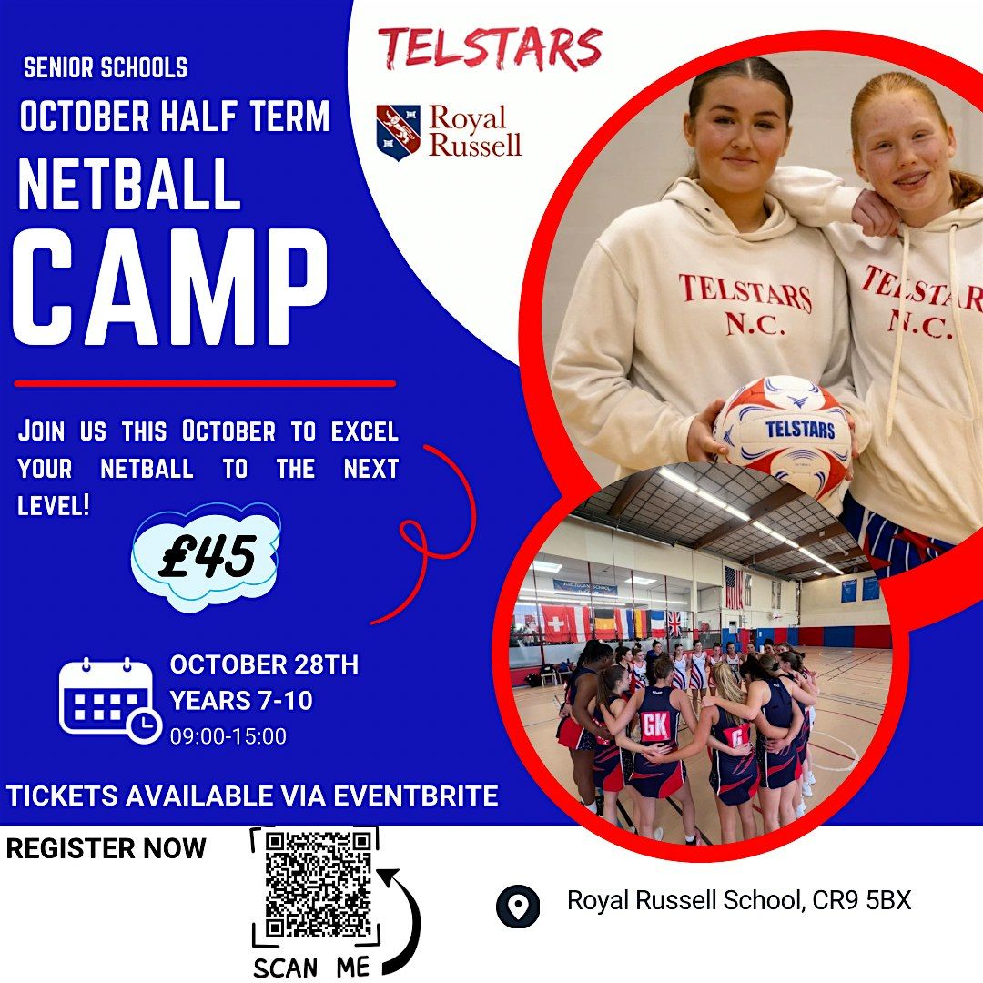 Netball Camp: Years 7-10