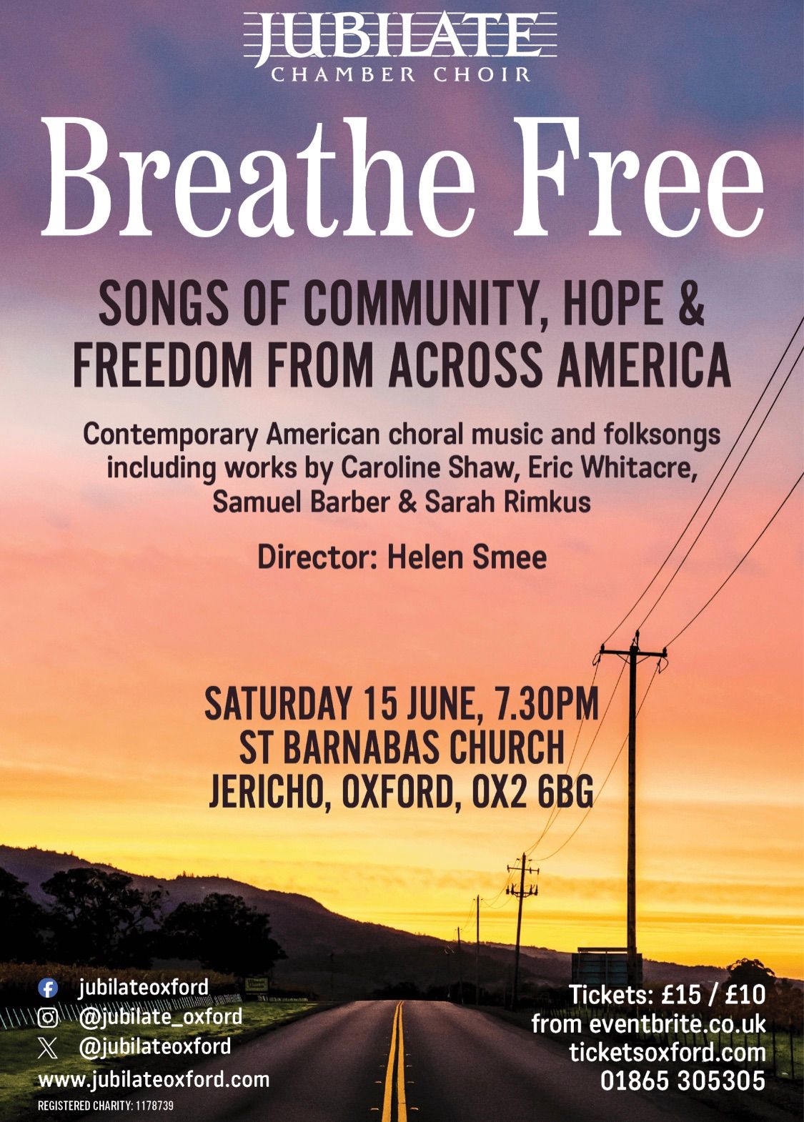 Breathe free - Songs of community, hope, and freedom from across America
