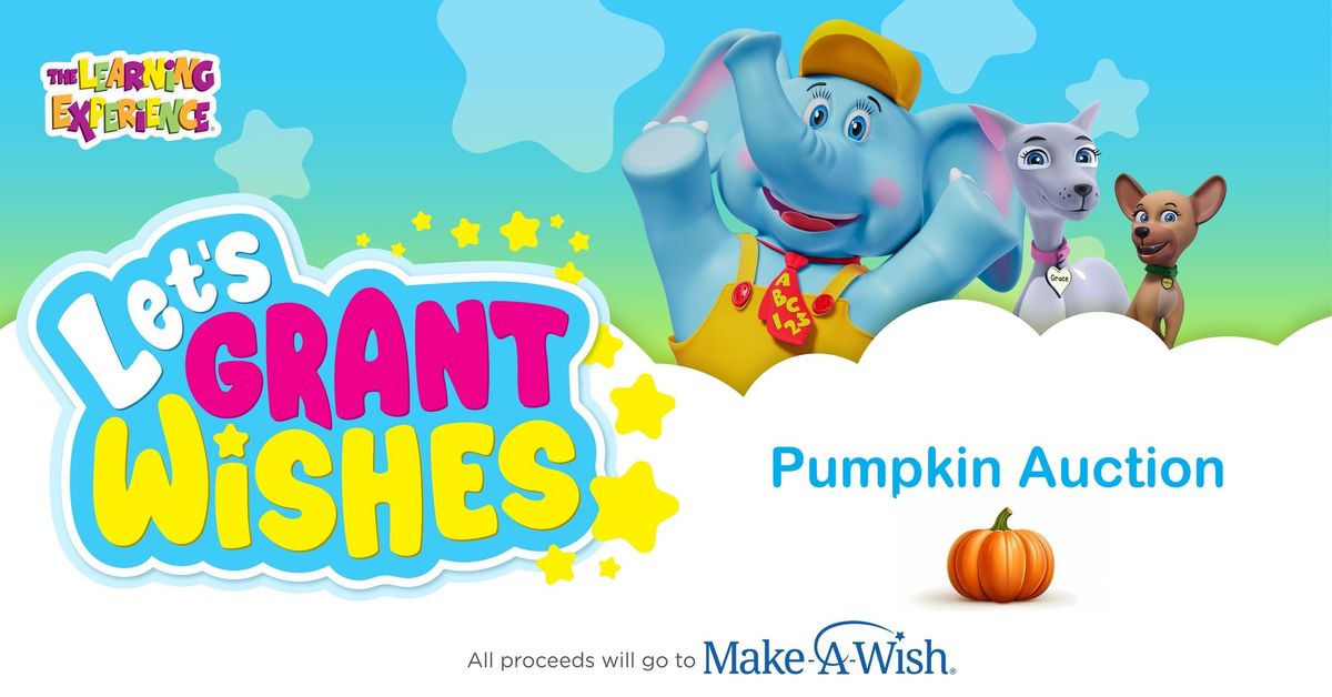 Let's Grant Wishes Pumpkin Auction 