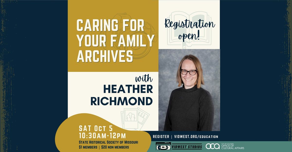 Caring for your Family Archives | Vidwest Studios