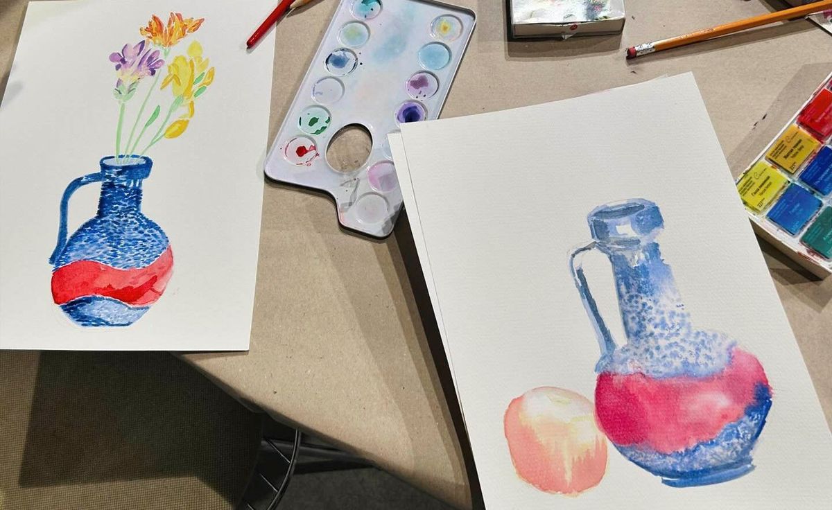 Sketching with Watercolor (In-Person) July 9-30