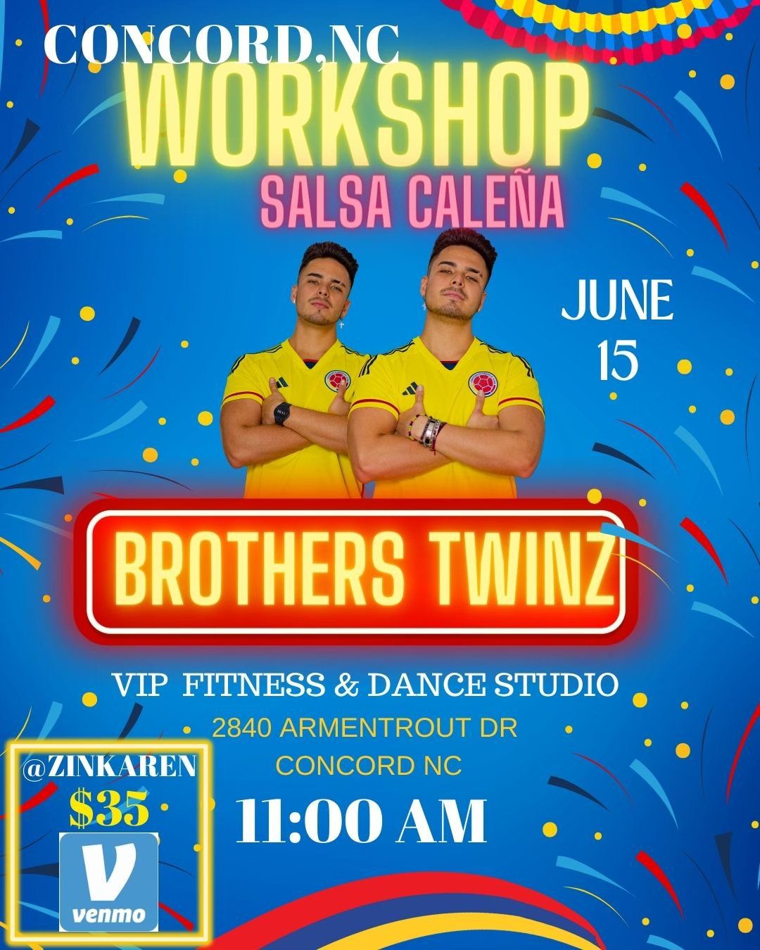 SALSA CALE\u00d1A WORKSHOP BY BROTHERS TWINZ  