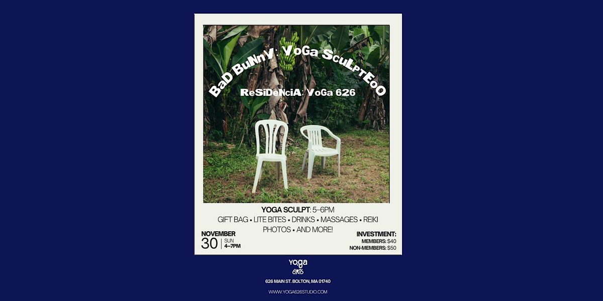 Bad Bunny Yoga SculptEoO