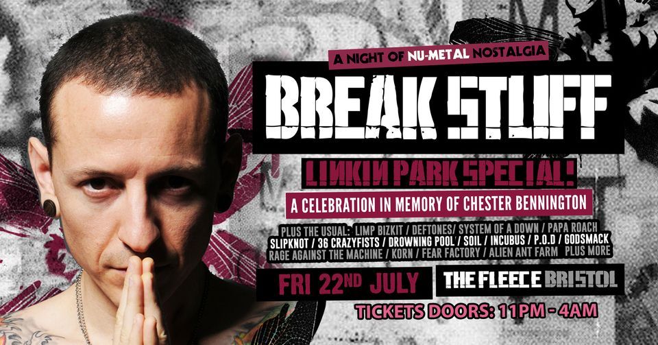 Break Stuff - Linkin Park Special at The Fleece, Bristol 22\/07\/22