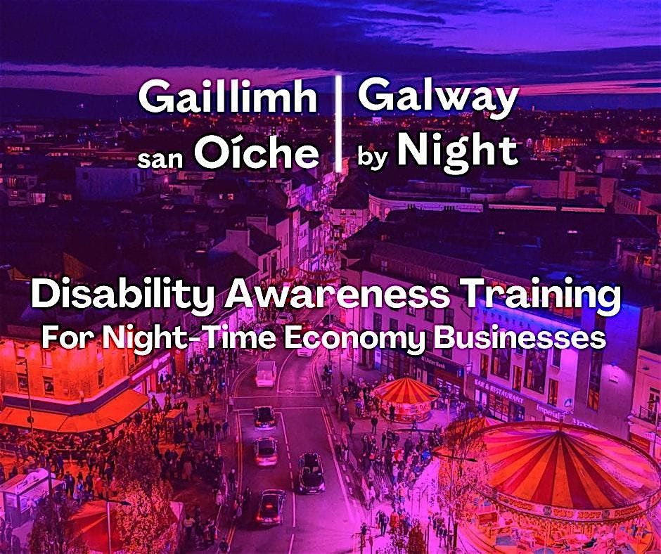 Disability Awareness Training for the Galway Night-Time Economy Businesses