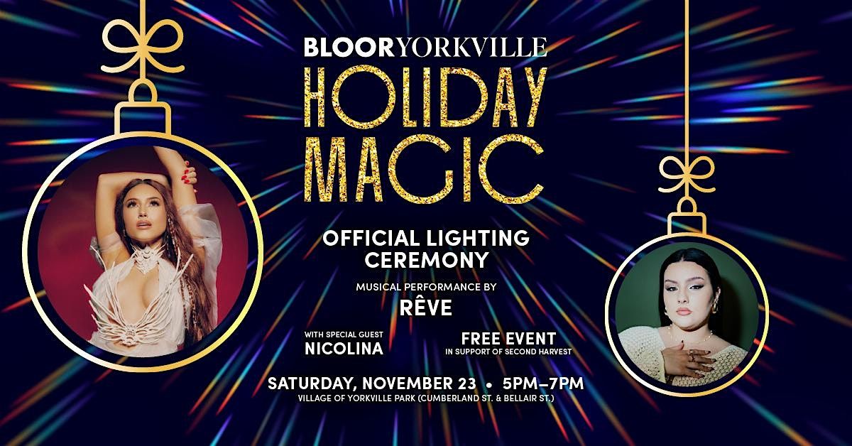 Holiday Magic Returns to Bloor-Yorkville