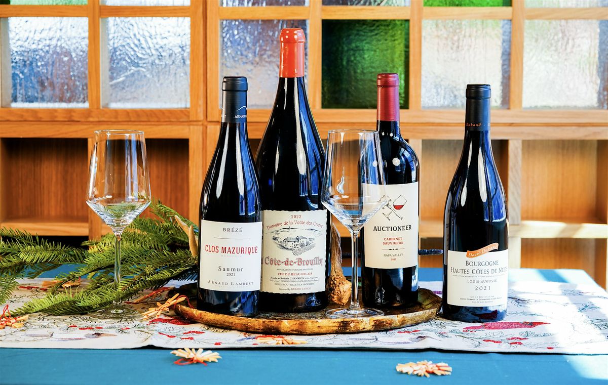 Pullman Market Holiday Wine  Pre-Order and Tasting Experience