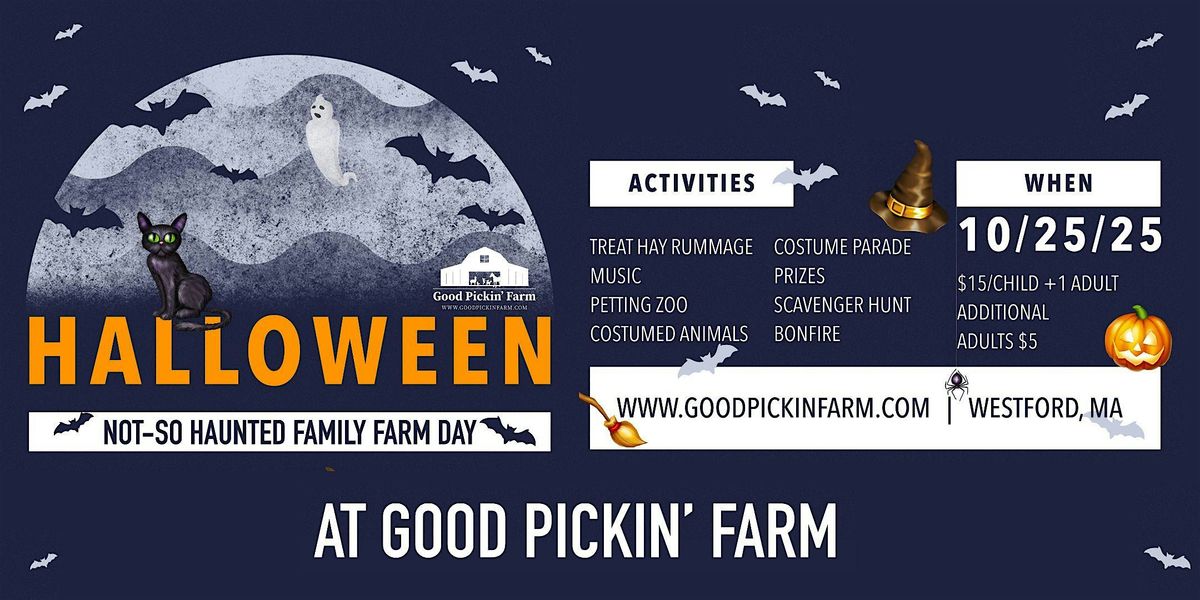 Not-So Haunted Family Farm Halloween Day