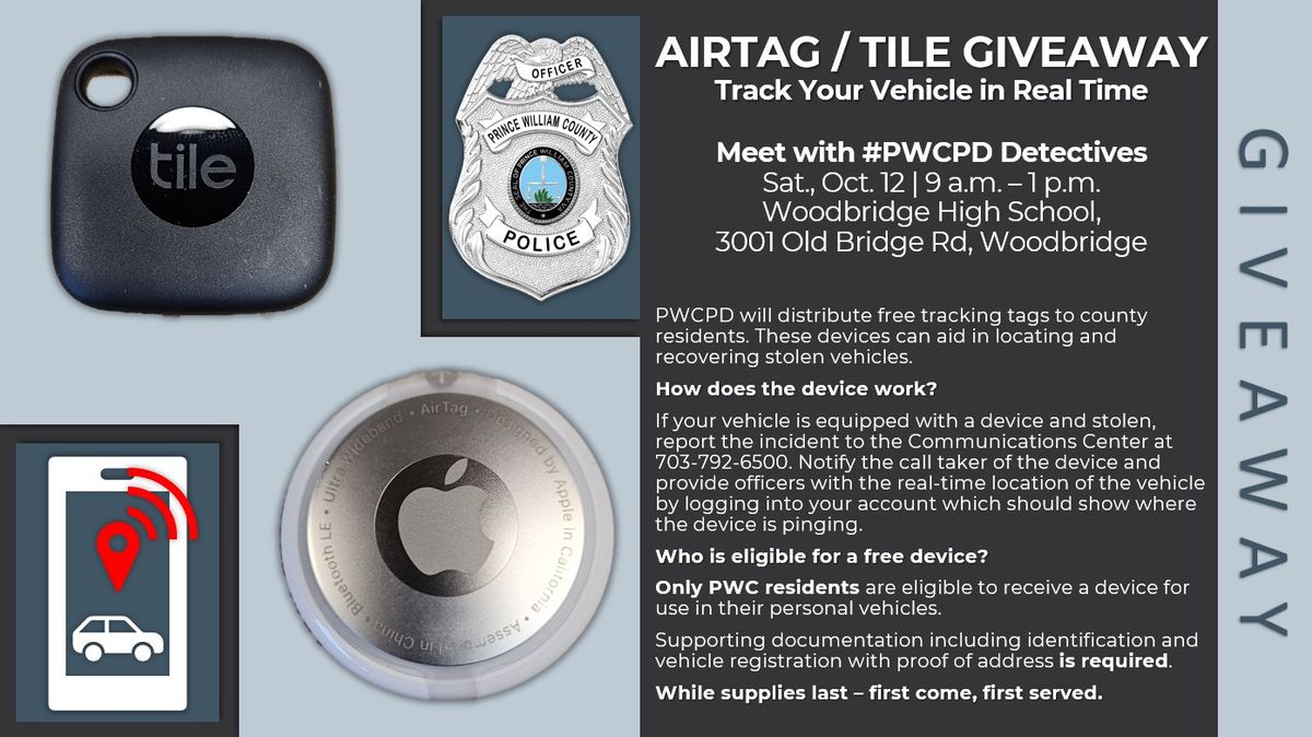 AirTag \/ Tile Giveaway  Track Your Vehicle in Real Time