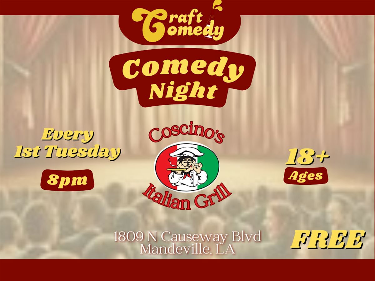 Craft Comedy at Coscino's