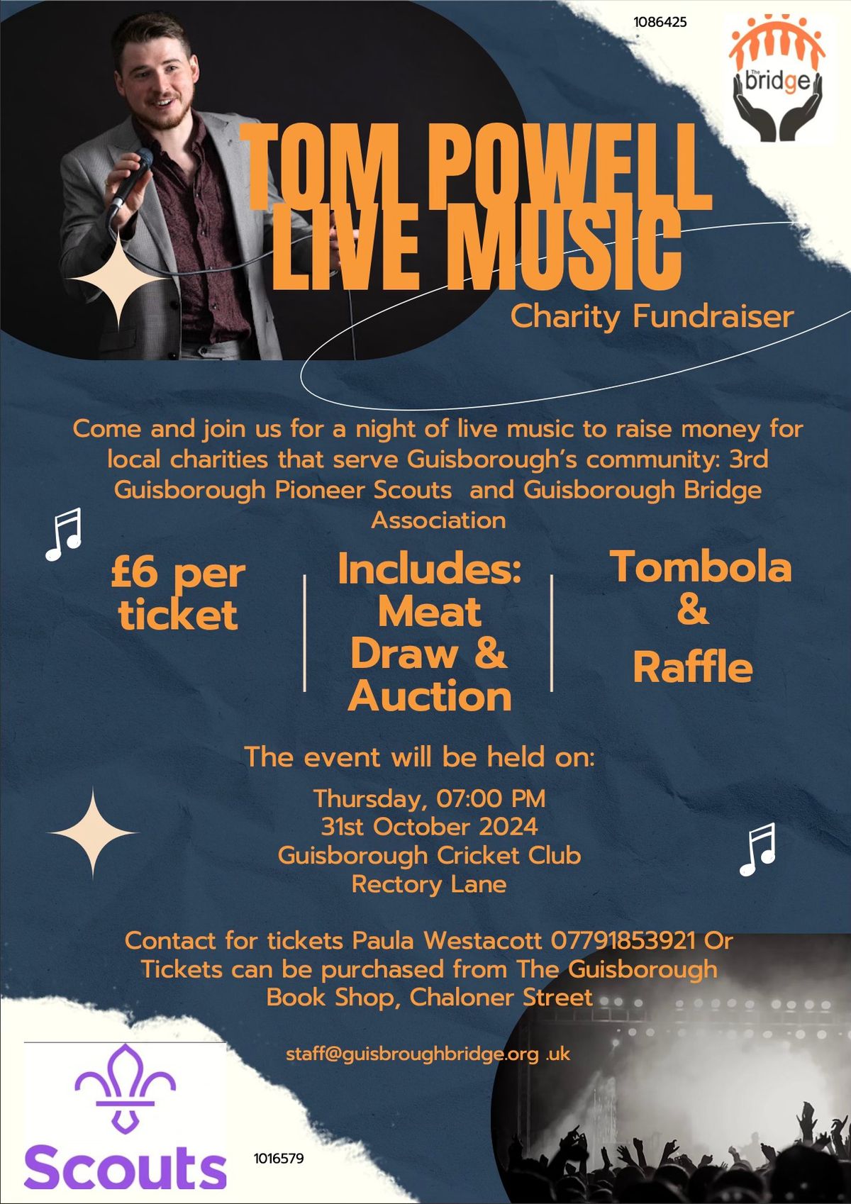 Tom Powell @ Guisborough Cricket Club FUNDRAISER