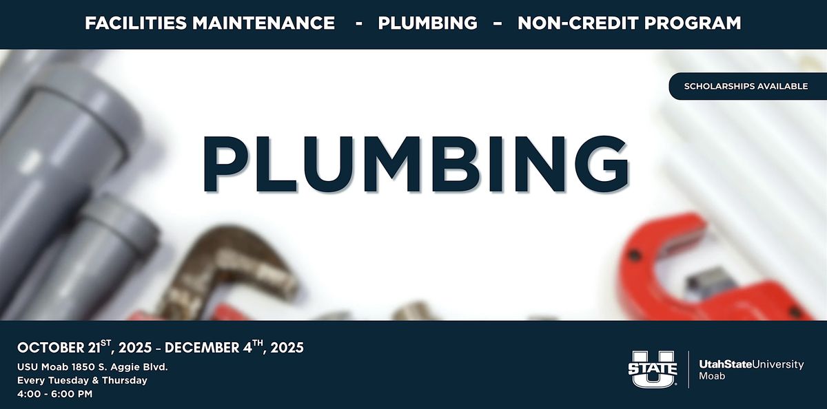 Plumbing - Facilities Maintenance Technician