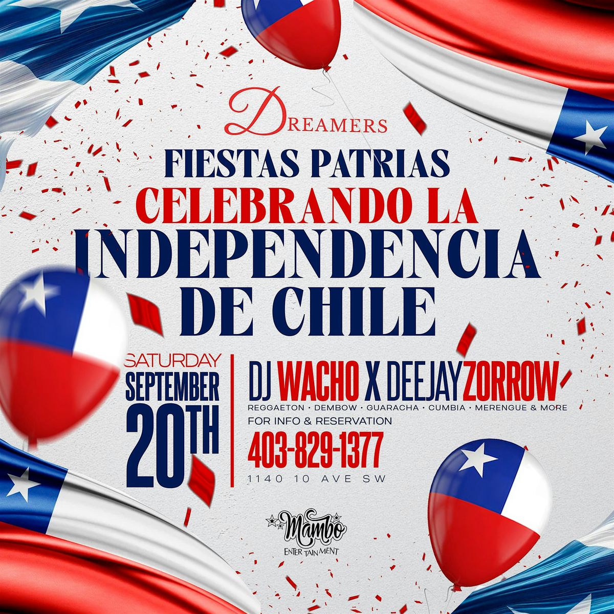 Chile Independence Party! (Fiestas Patrias )