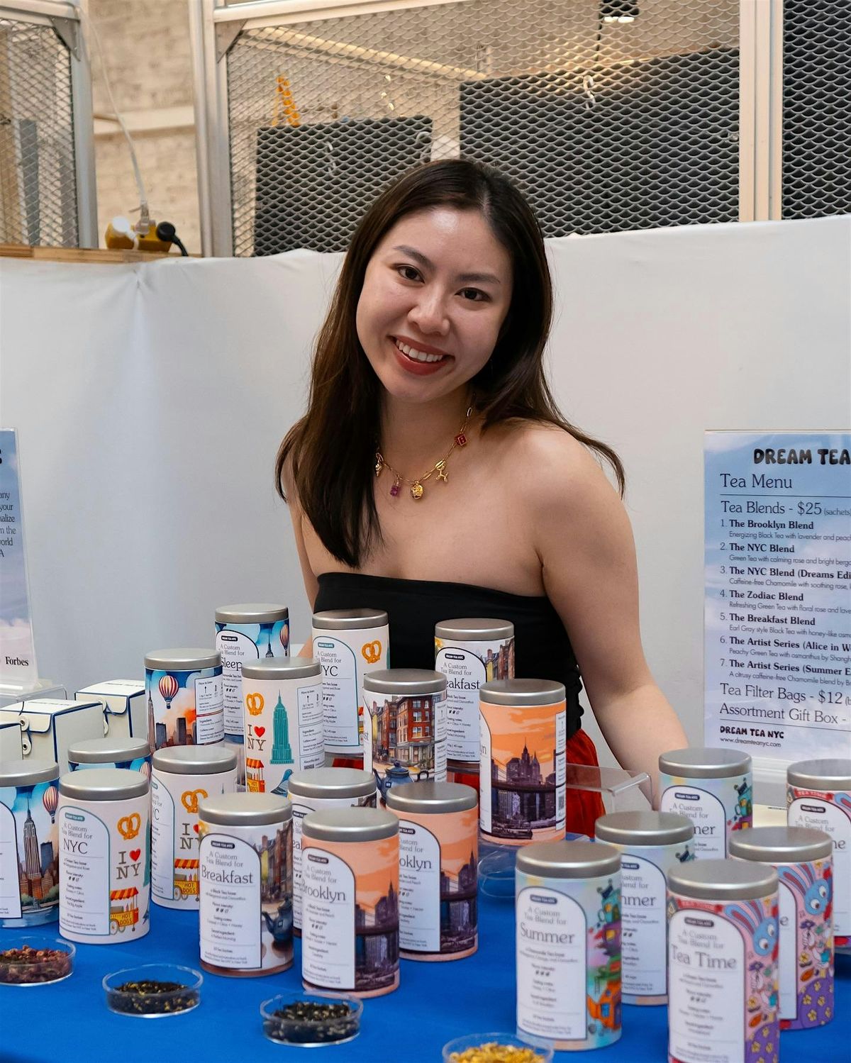 Dream Tea NYC at Artists & Fleas Williamsburg!