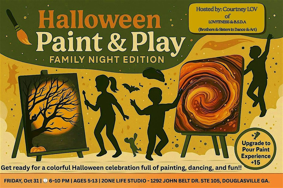 Halloween Paint & Play! \u2013 Family Night Edition