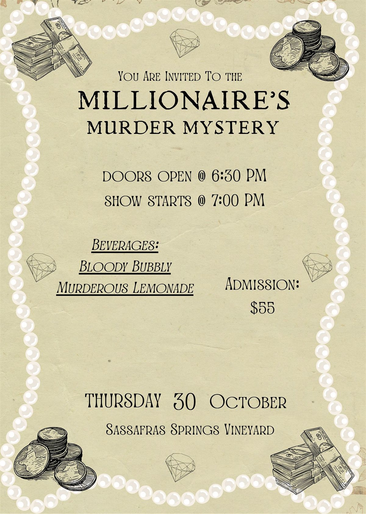 The Millionaire's M**der Mystery