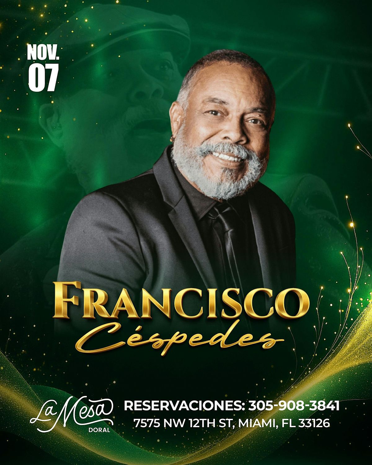 FRANCISCO CESPEDES " GRAN REGRESO " LA MESA DORAL