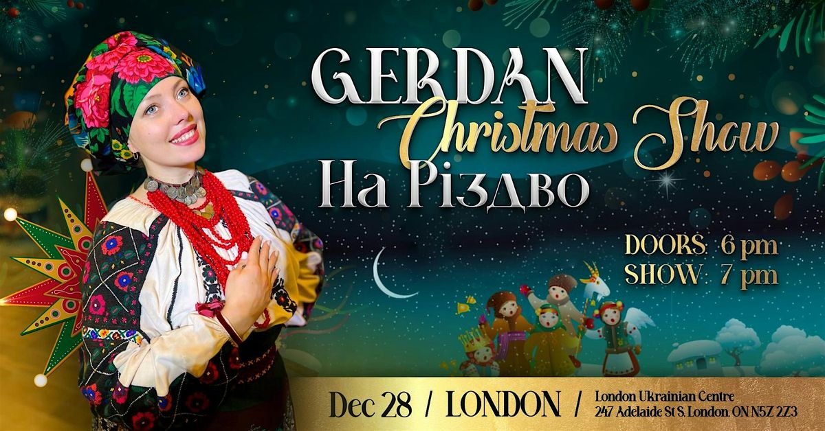 GERDAN Christmas | London - Dec  28