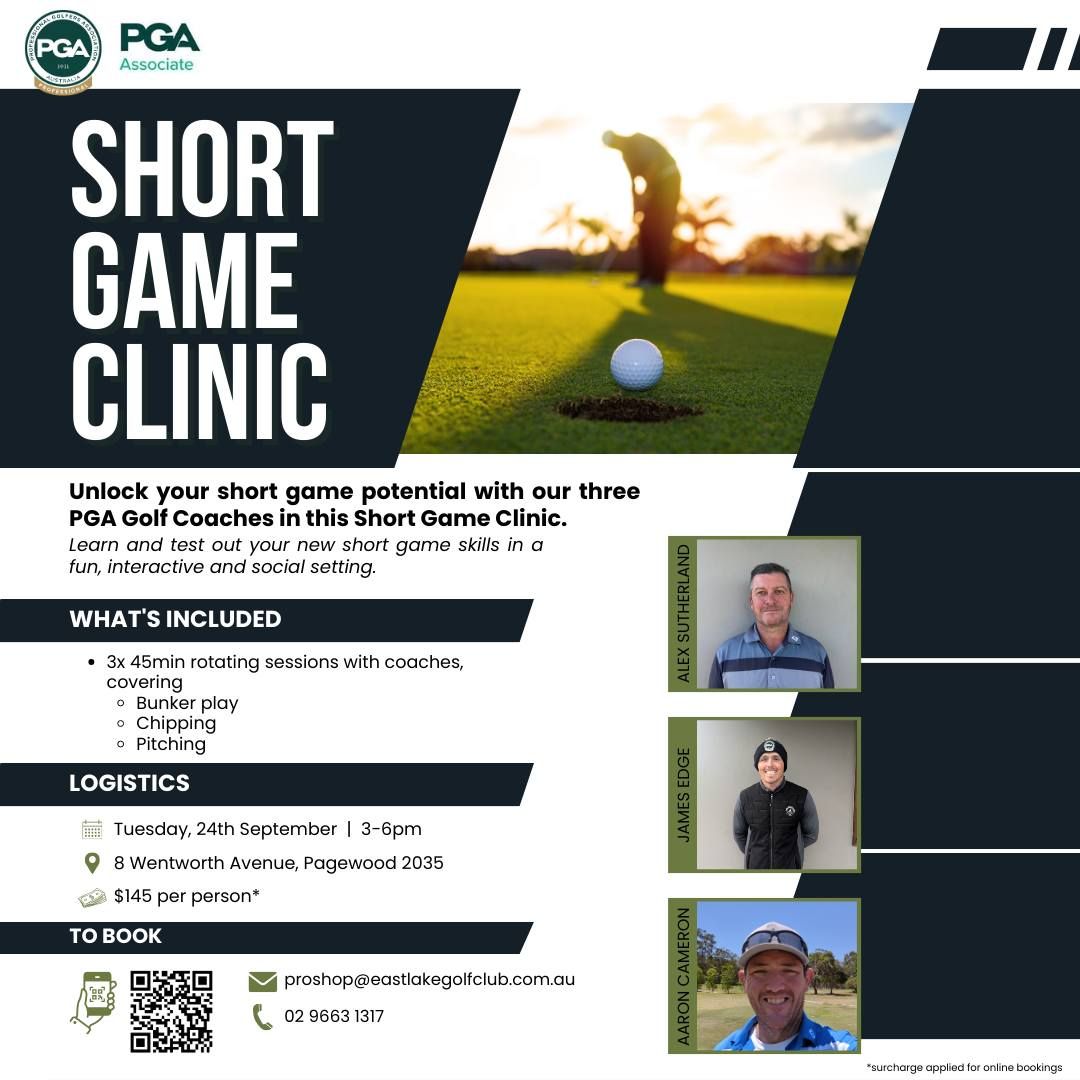 PGA Short Game Clinic