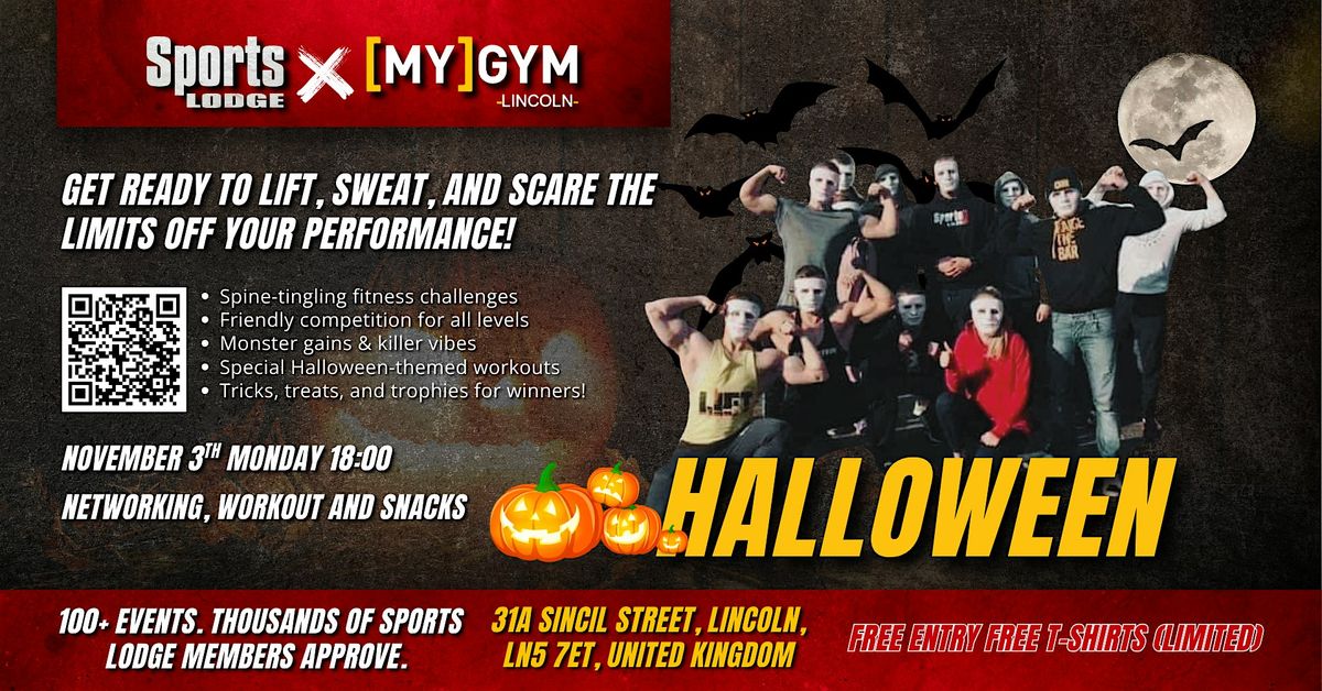 Sports Lodge x My GYM: Halloween Party in Lincoln