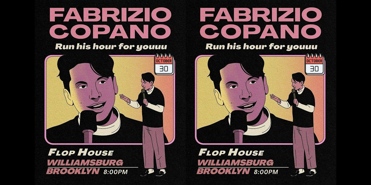 Fabrizio Copano live at Flop House