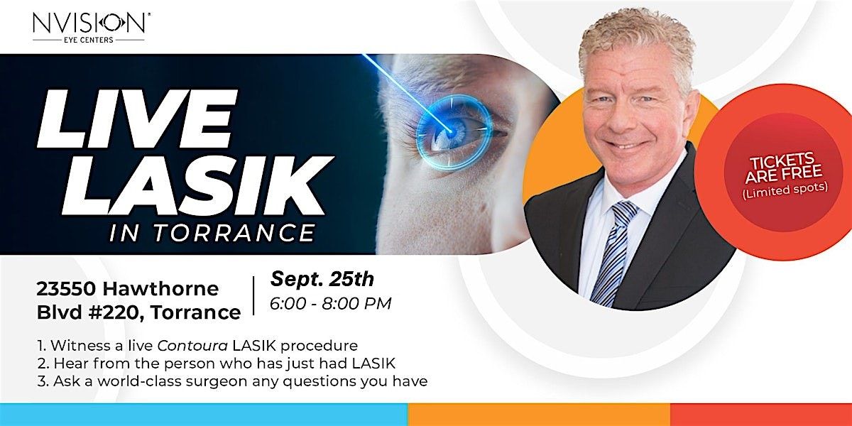 NVISION Torrance Live LASIK with Dr. Franklin Lusby - Non-CE Event