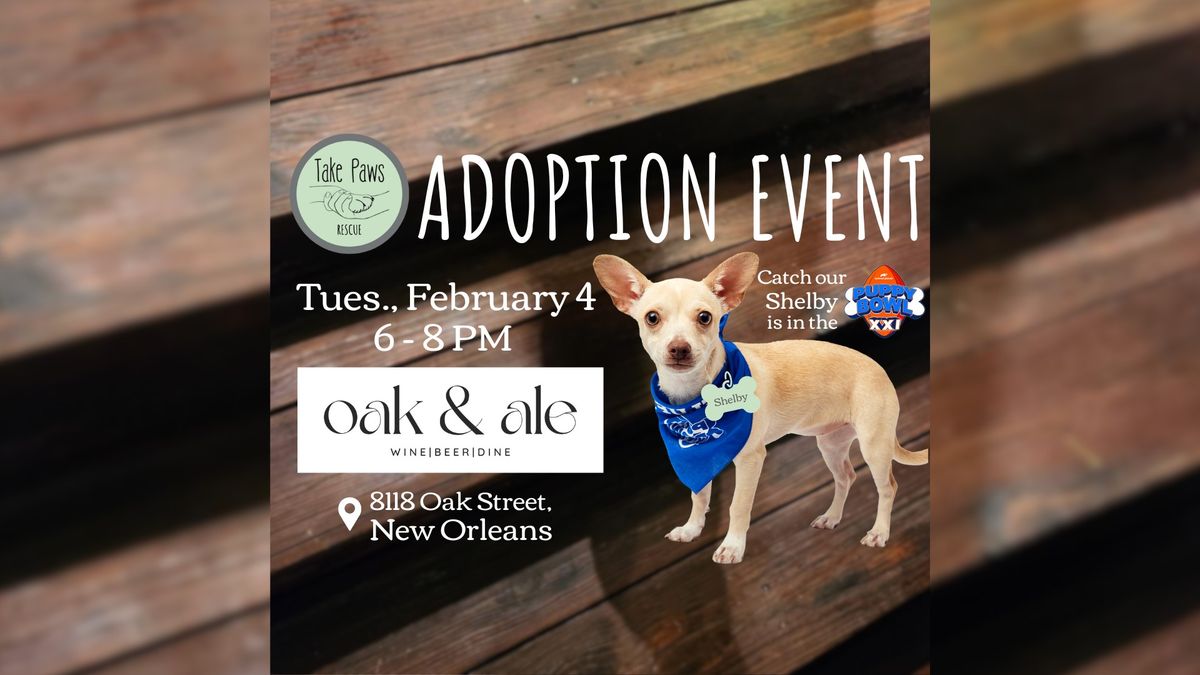 Oak & Ale Adoption Event 