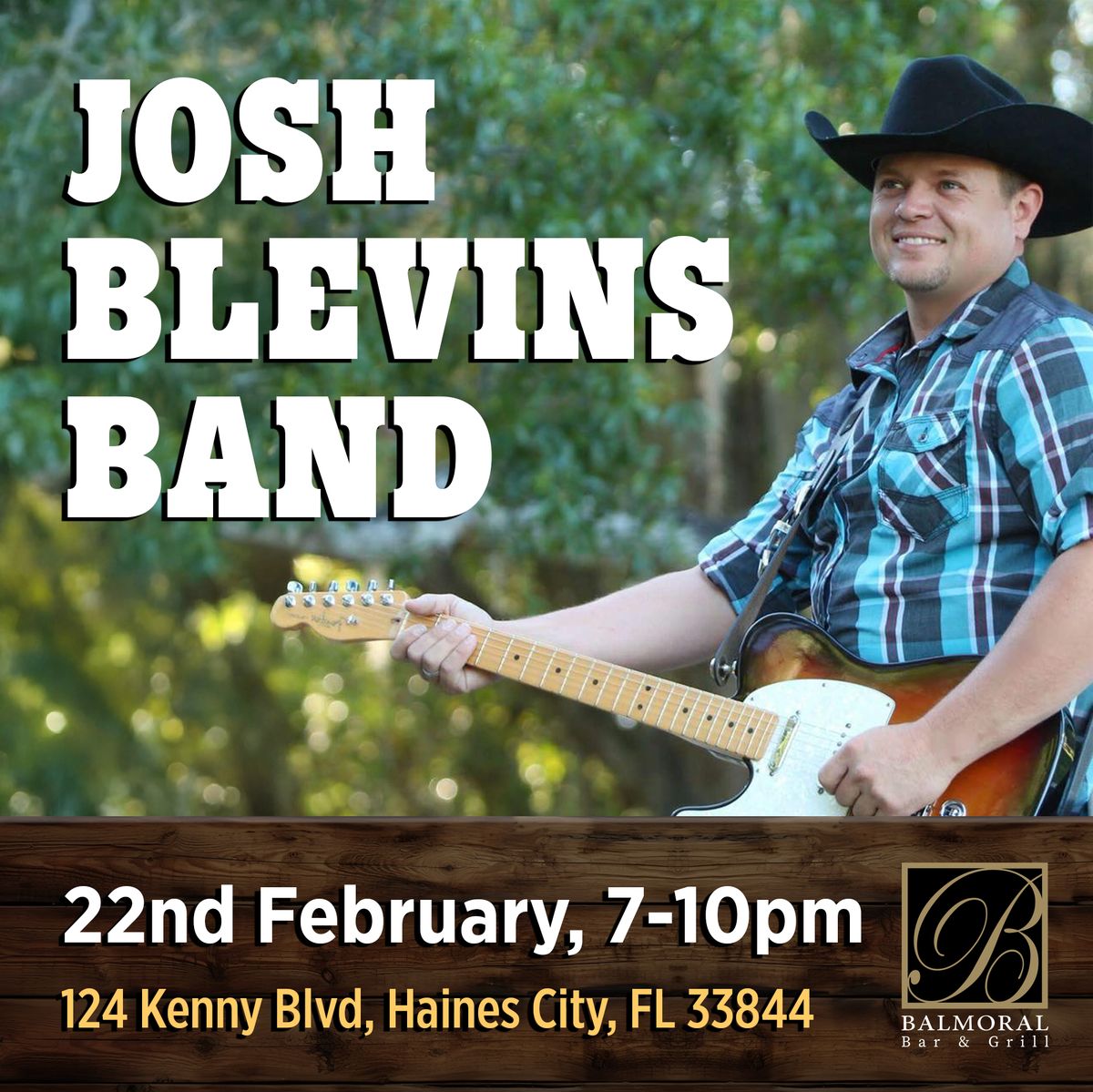 Josh Blevins Band Live