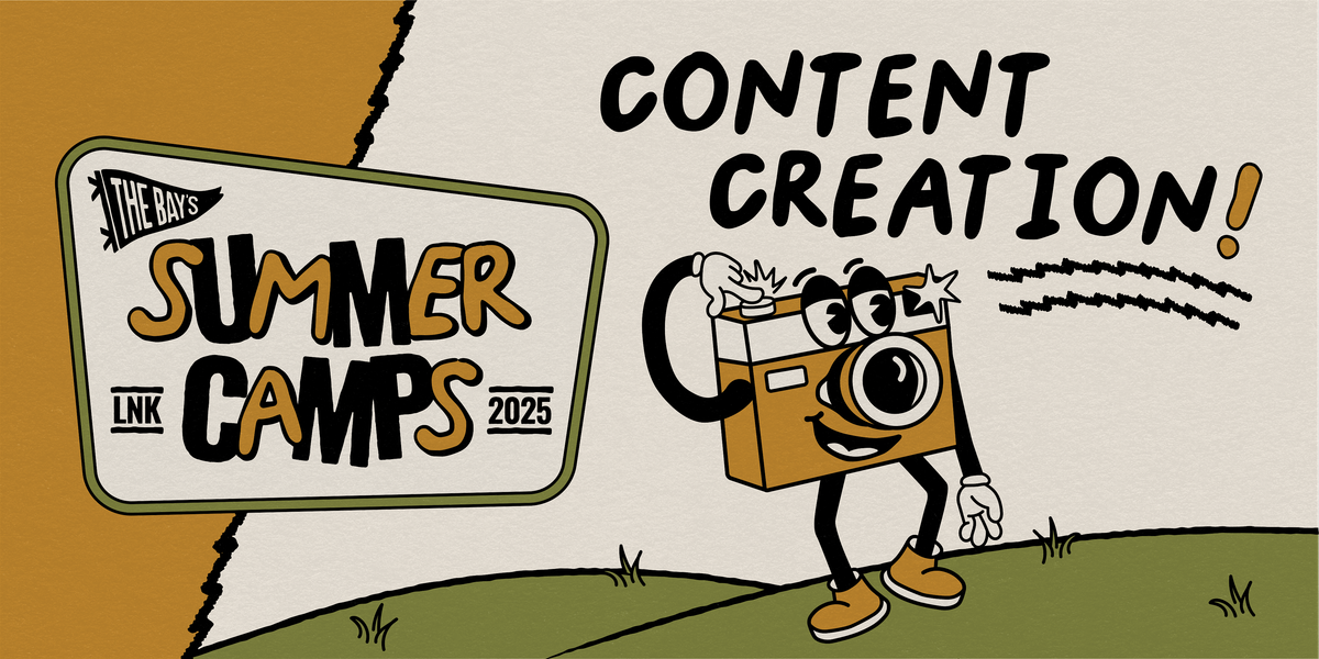 Content Creation Camp | Ages 11-14 | July 8-11 | 1-4 PM