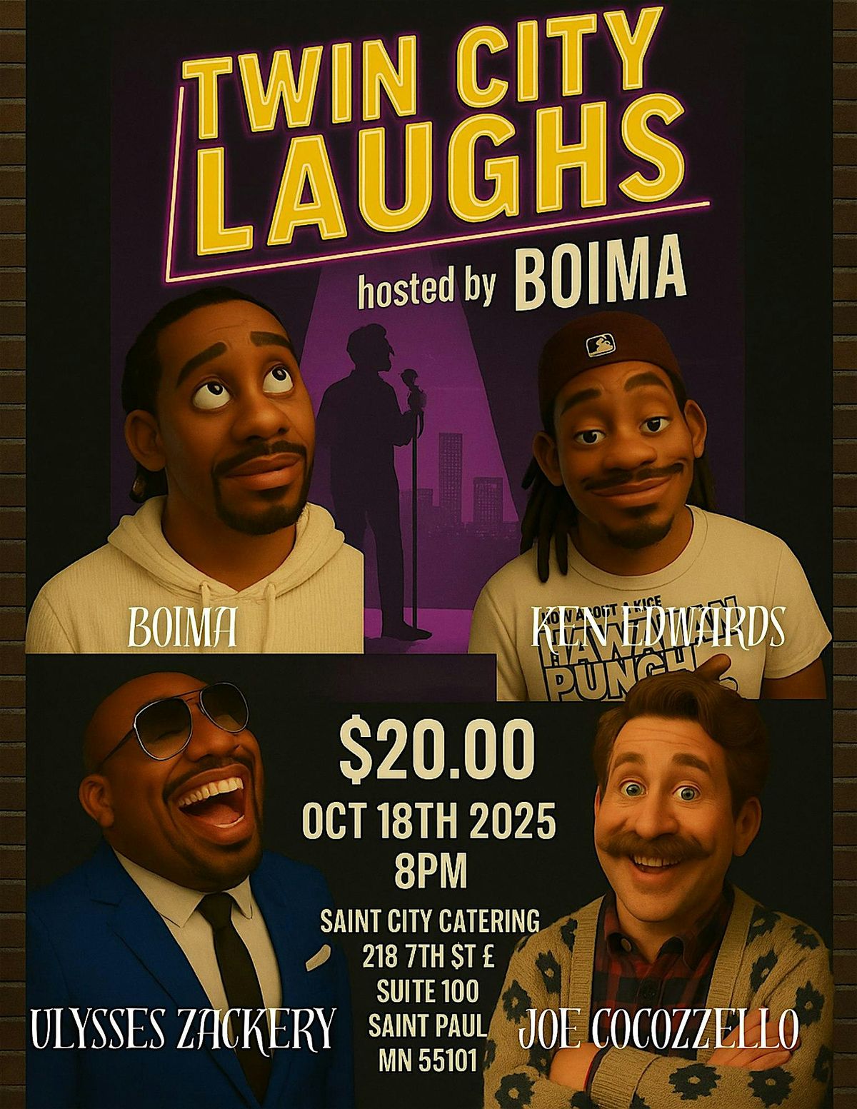 TWIN CITY LAUGHS
