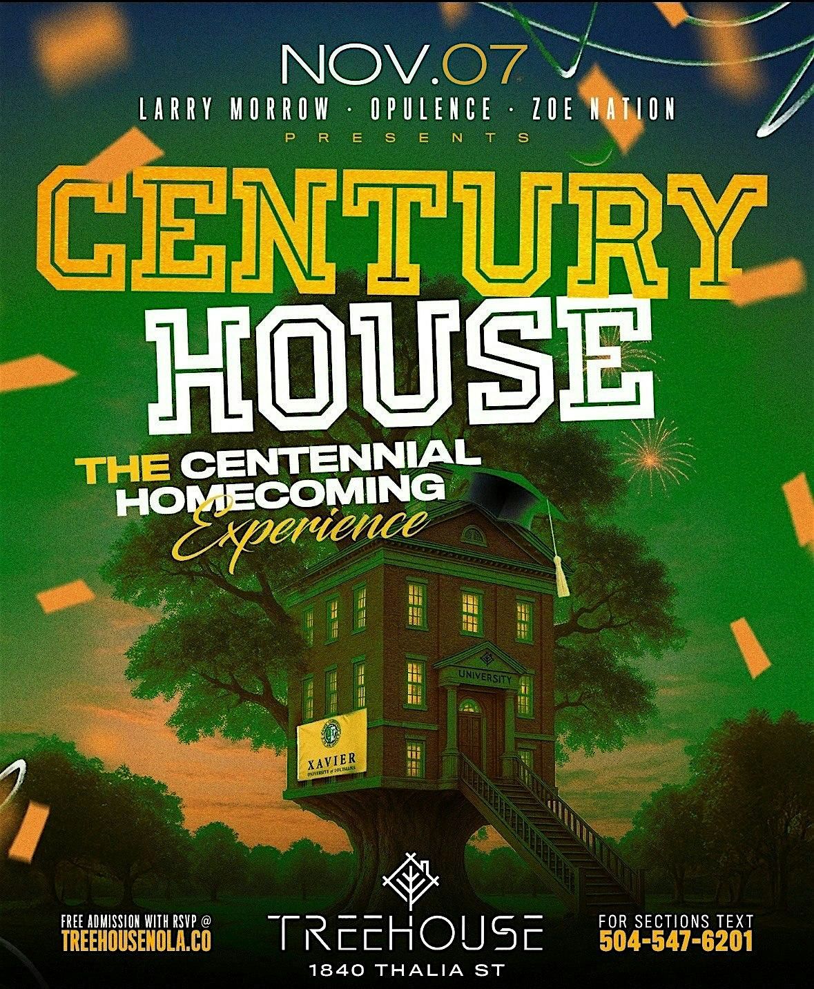 Century House @ Treehouse | Nov. 7