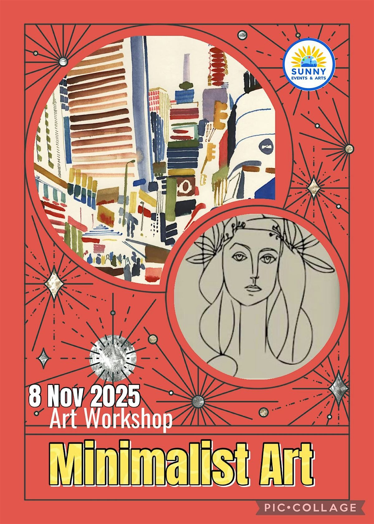 Art Workshop for adults Minimalism
