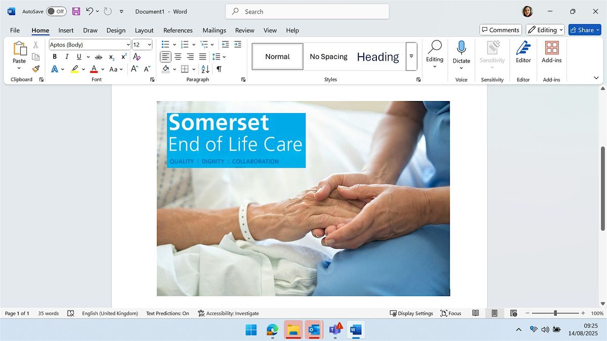 Introduction to Care of the Dying Person