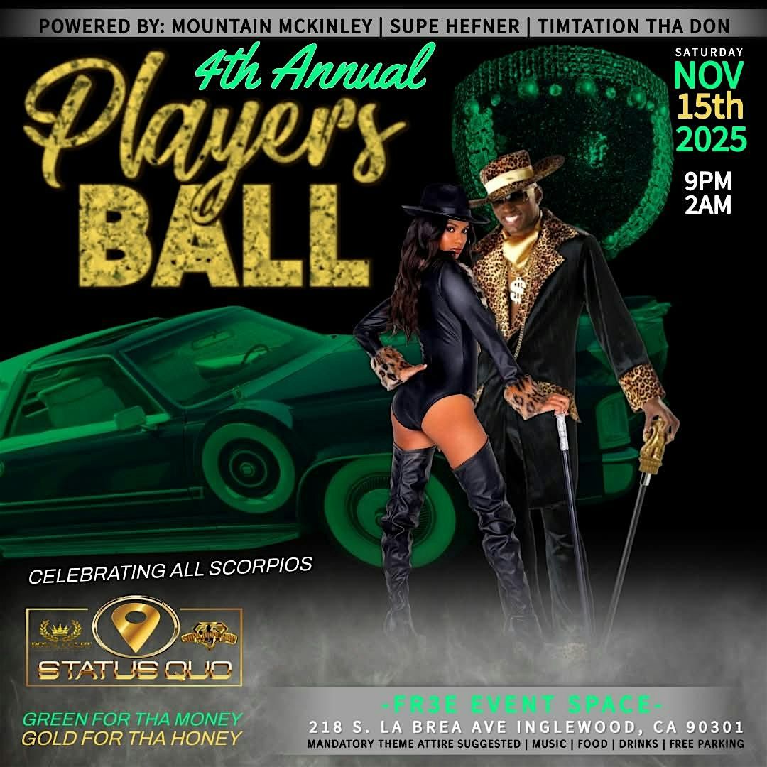 4th Annual Players Ball