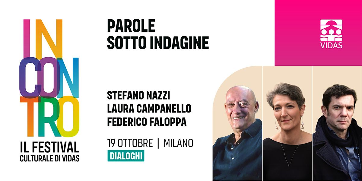 Parole sotto indagine | Festival INCONTRO 2025