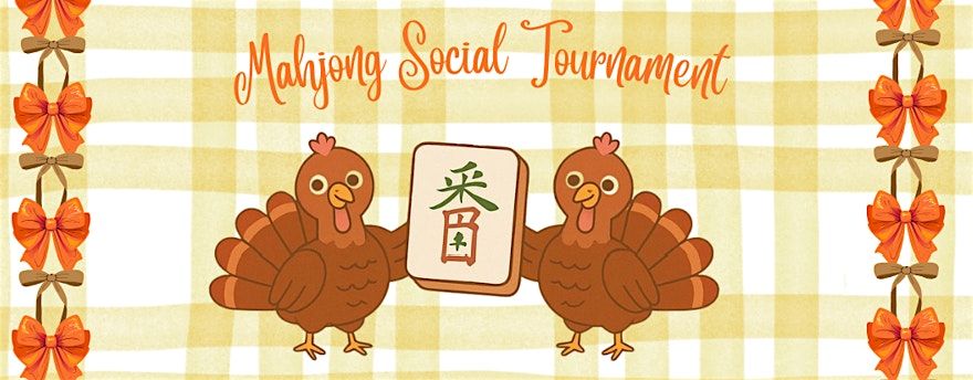 Bam Bam Turkey Jam Mahjong Social Tournament