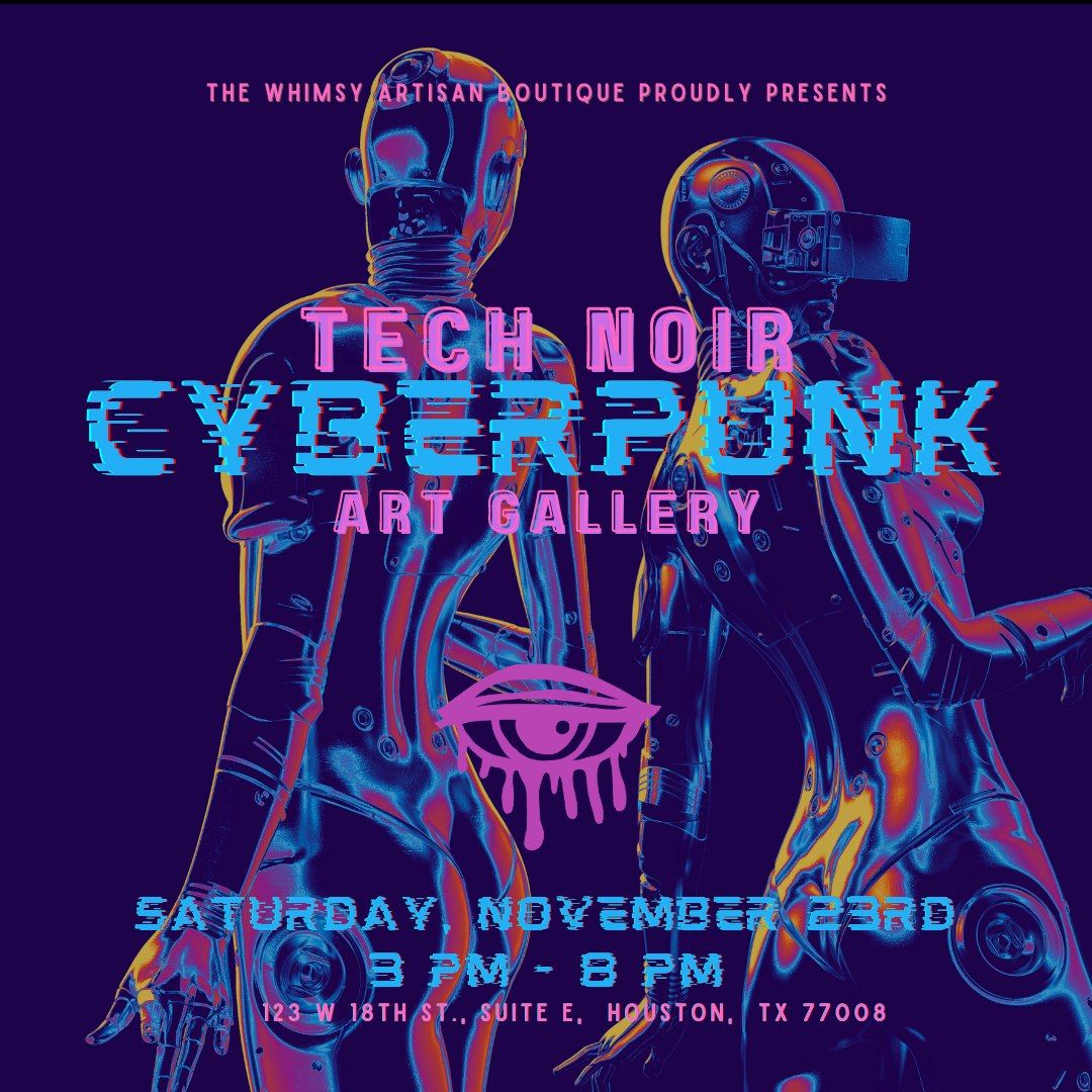 Tech Noir Cyberpunk Art Gallery