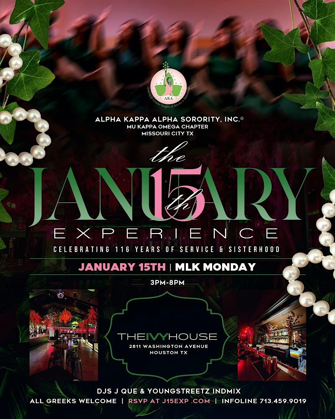 Alpha Kappa Alpha J15 IVY LEAGUE EXPERIENCE Wednesday Jan 15th 2025