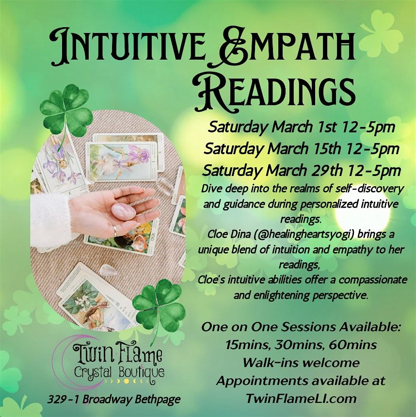 Intuitive Empath Readings with Cloe Dina