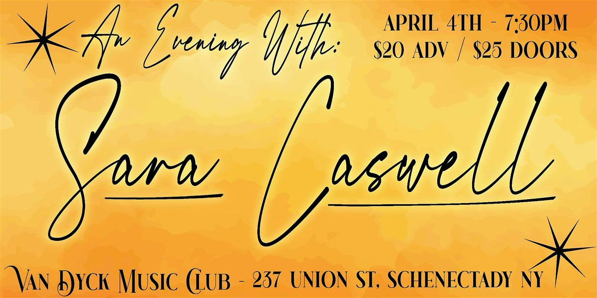 An Evening With: Sara Caswell