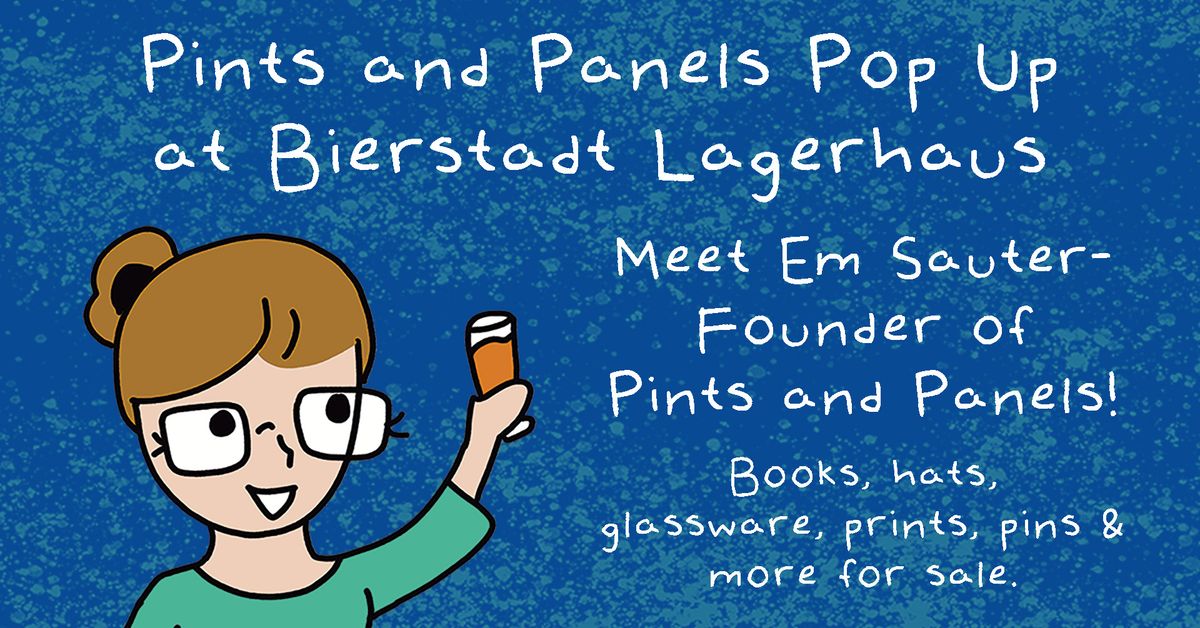 Pints and Panels Pop Up with Em Sauter