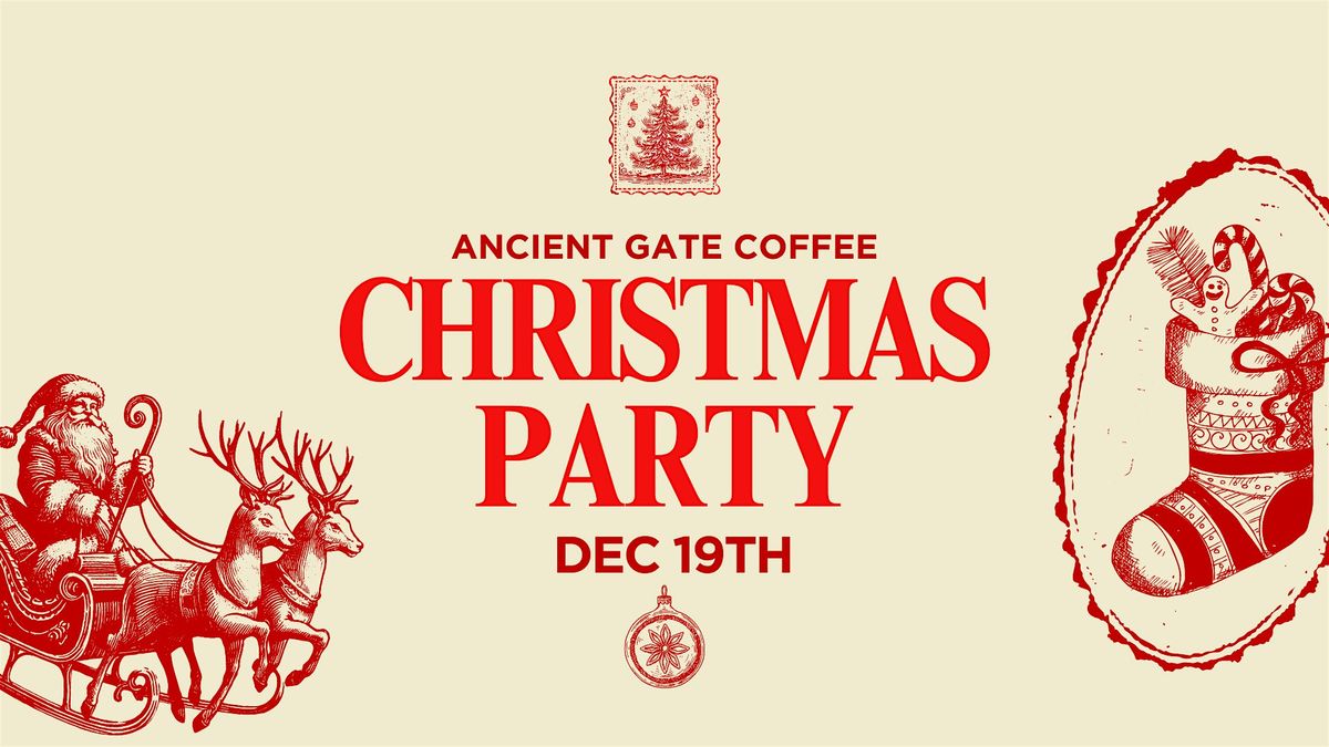 Ancient Gate Coffee Christmas Party