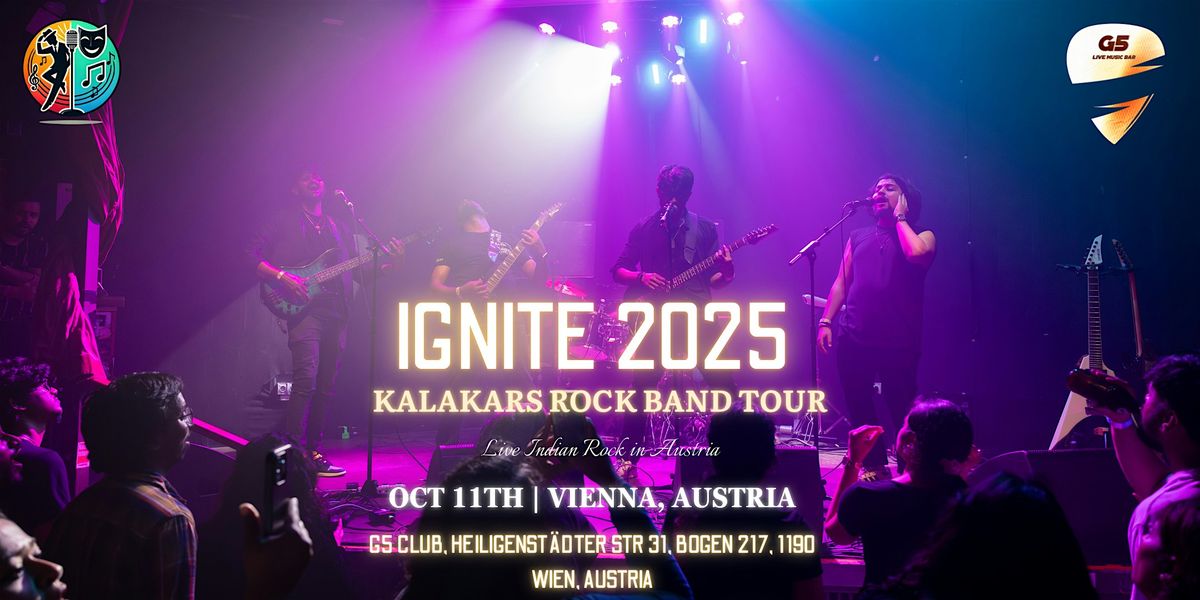 IGNITE 2025 - Indian Rock Concert in Vienna