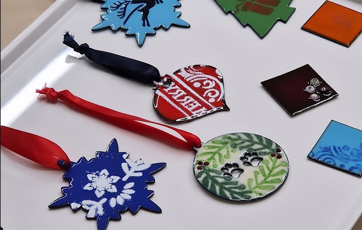 Enamelled Christmas Decorations Class