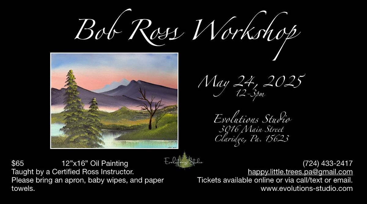 View from Clear Creek  - May 24, 2025 - Bob Ross Workshop