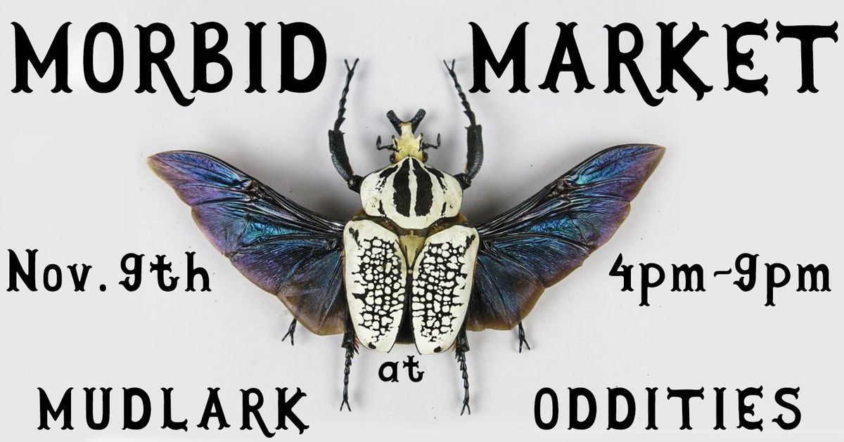 November Morbid Market! Spooky Art, Macabre Antiques, Odd Stuff